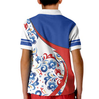 Matryoshka Doll Kid Polo Shirt Flag Color Style No2 - Wonder Print Shop