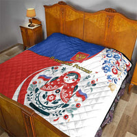 Matryoshka Doll Quilt Flag Color Style No2 - Wonder Print Shop