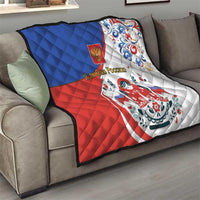 Matryoshka Doll Quilt Flag Color Style No2 - Wonder Print Shop