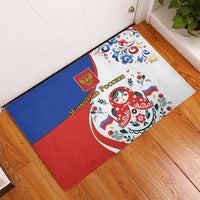Matryoshka Doll Rubber Doormat Flag Color Style No2 - Wonder Print Shop
