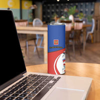 Matryoshka Doll Skinny Tumbler Flag Color Style No2 - Wonder Print Shop