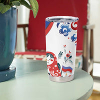 Matryoshka Doll Tumbler Cup Flag Color Style No2 - Wonder Print Shop