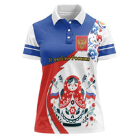 Matryoshka Doll Women Polo Shirt Flag Color Style No2 - Wonder Print Shop