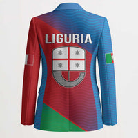 Italy Liguria Blazer Emblem With Flag Style - Wonder Print Shop