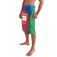 Italy Liguria Lavalava Emblem With Flag Style LT19