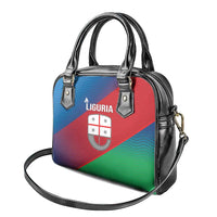 Italy Liguria Shoulder Handbag Emblem With Flag Style - Wonder Print Shop