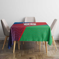 Italy Liguria Tablecloth Emblem With Flag Style - Wonder Print Shop