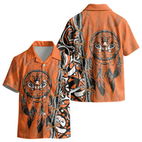 Canada Indigenous Orange Shirt Day Kid Hawaiian Shirt Haida Dreamcatcher Art