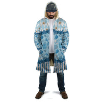 Oktoberfest Bavarian Heritage Cloak Edelweiss Beer Festival Blue Pattern
