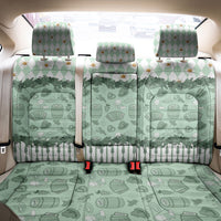 Oktoberfest Bavarian Heritage Back Car Seat Cover Edelweiss Beer Festival Green Pattern