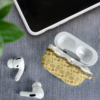 Oktoberfest Bavarian Heritage AirPods Case Edelweiss Beer Festival Gold Pattern