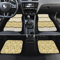 Oktoberfest Bavarian Heritage Car Mats Edelweiss Beer Festival Gold Pattern