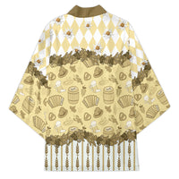 Oktoberfest Bavarian Heritage Kimono Edelweiss Beer Festival Gold Pattern