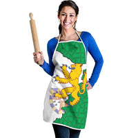 Radnorshire Wales Apron Map and Emblem Celtic Style - Wonder Print Shop