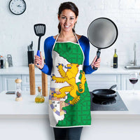 Radnorshire Wales Apron Map and Emblem Celtic Style - Wonder Print Shop