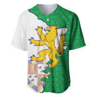 Radnorshire Wales Baseball Jersey Map and Emblem Celtic Style - Wonder Print Shop
