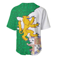 Radnorshire Wales Baseball Jersey Map and Emblem Celtic Style - Wonder Print Shop