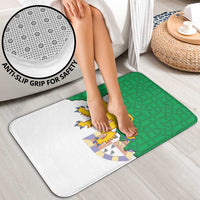 Radnorshire Wales Bathroom Set Map and Emblem Celtic Style - Wonder Print Shop