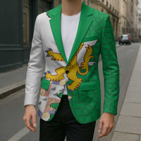 Radnorshire Wales Blazer Map and Emblem Celtic Style - Wonder Print Shop