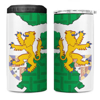 Radnorshire Wales 4 in 1 Can Cooler Tumbler Map and Emblem Celtic Style - Wonder Print Shop
