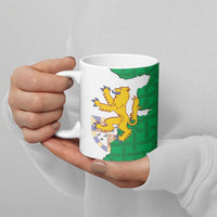 Radnorshire Wales Ceramic Mug Map and Emblem Celtic Style - Wonder Print Shop