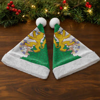 Radnorshire Wales Christmas Santa Hat Map and Emblem Celtic Style - Wonder Print Shop