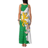 Radnorshire Wales Family Matching Tank Maxi Dress and Hawaiian Shirt Map and Emblem Celtic Style - Wonder Print Shop