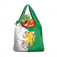 Radnorshire Wales Grocery Bag Map and Emblem Celtic Style - Wonder Print Shop
