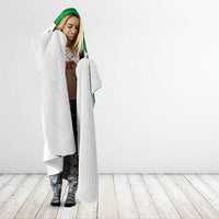 Radnorshire Wales Hooded Blanket Map and Emblem Celtic Style - Wonder Print Shop