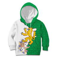 Radnorshire Wales Kid Hoodie Map and Emblem Celtic Style - Wonder Print Shop