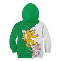 Radnorshire Wales Kid Hoodie Map and Emblem Celtic Style - Wonder Print Shop
