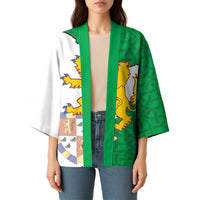 Radnorshire Wales Kimono Map and Emblem Celtic Style - Wonder Print Shop