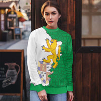 Radnorshire Wales Ugly Christmas Sweater Map and Emblem Celtic Style - Wonder Print Shop