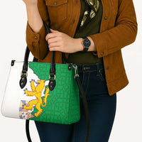 Radnorshire Wales Leather Bag Map and Emblem Celtic Style - Wonder Print Shop