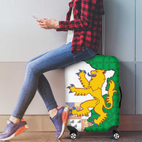 Radnorshire Wales Luggage Cover Map and Emblem Celtic Style - Wonder Print Shop