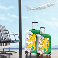 Radnorshire Wales Luggage Cover Map and Emblem Celtic Style - Wonder Print Shop