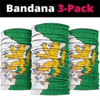 Radnorshire Wales Neck Gaiter Map and Emblem Celtic Style - Wonder Print Shop