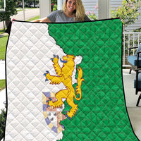 Radnorshire Wales Quilt Map and Emblem Celtic Style - Wonder Print Shop