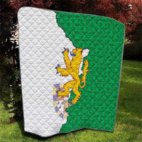 Radnorshire Wales Quilt Map and Emblem Celtic Style - Wonder Print Shop