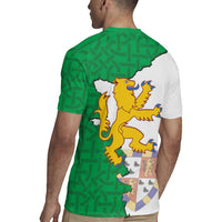 Radnorshire Wales Rugby Jersey Map and Emblem Celtic Style - Wonder Print Shop