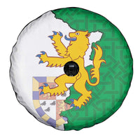 Radnorshire Wales Spare Tire Cover Map and Emblem Celtic Style - Wonder Print Shop
