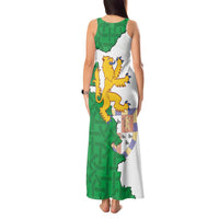 Radnorshire Wales Tank Maxi Dress Map and Emblem Celtic Style - Wonder Print Shop