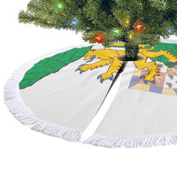 Radnorshire Wales Tree Skirt Map and Emblem Celtic Style - Wonder Print Shop