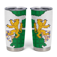 Radnorshire Wales Tumbler Cup Map and Emblem Celtic Style - Wonder Print Shop