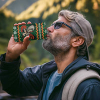 Personalized Radnorshire Wales Christmas 4 in 1 Can Cooler Tumbler Red-Tailed Hawk Design - Wonder Print Shop