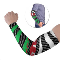 Wales Beast Arm Sleeves Ripped Flag Graphic - Wonder Print Shop