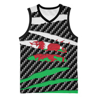 Wales Beast Basketball Jersey Ripped Flag Graphic - Wonder Print Shop