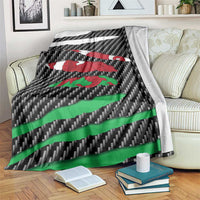 Wales Beast Blanket Ripped Flag Graphic - Wonder Print Shop