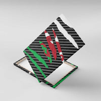 Wales Beast Canvas Wall Art Ripped Flag Graphic - Wonder Print Shop