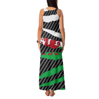 Wales Beast Family Matching Tank Maxi Dress and Hawaiian Shirt Ripped Flag Graphic - Wonder Print Shop